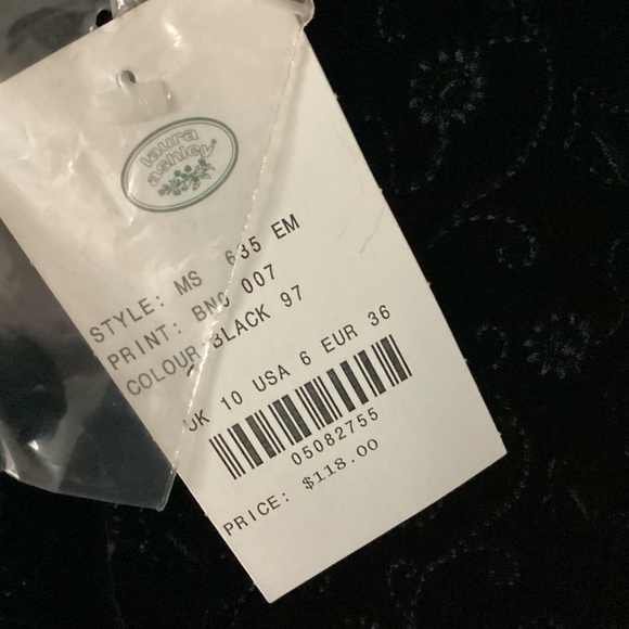 LAURA. ASHLEY SKIRT. / BLAZER SET Flocking Velvet SZ 6 NWT - Picture 6 of 13